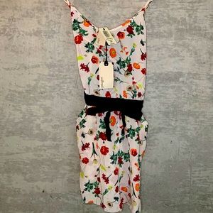 COPY - NWT Silk Aritzia Wilfred Peri Floral Romper